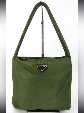 メンズ PRADA 2way dragon nylon shoulder bag